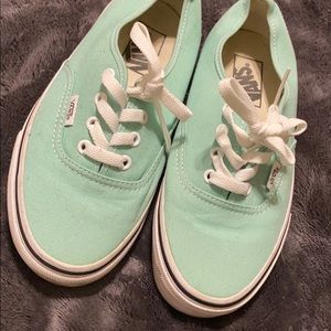 Tiffany Blue Vans classic
